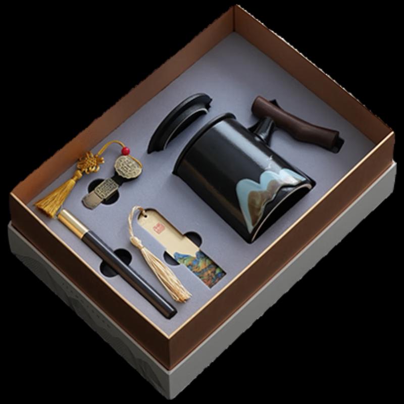 Guochao Cultural Cangmu Cup Business Gift Set