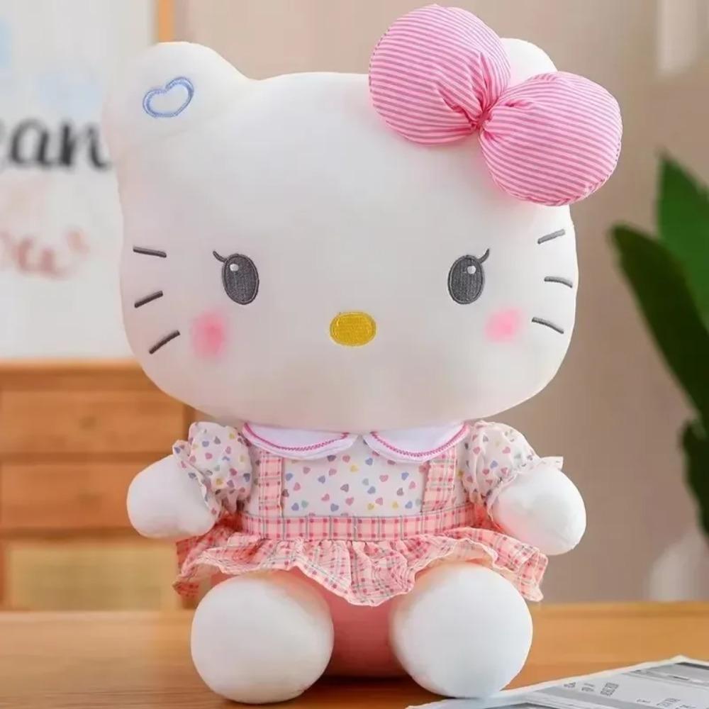 Sanrio Plush Kawaii Sanrio Kuromi My Melody Cinnamoroll Plush Toys Doll Pillow Anime Cartoon Kids Gifts Room Decoration Dolls.**