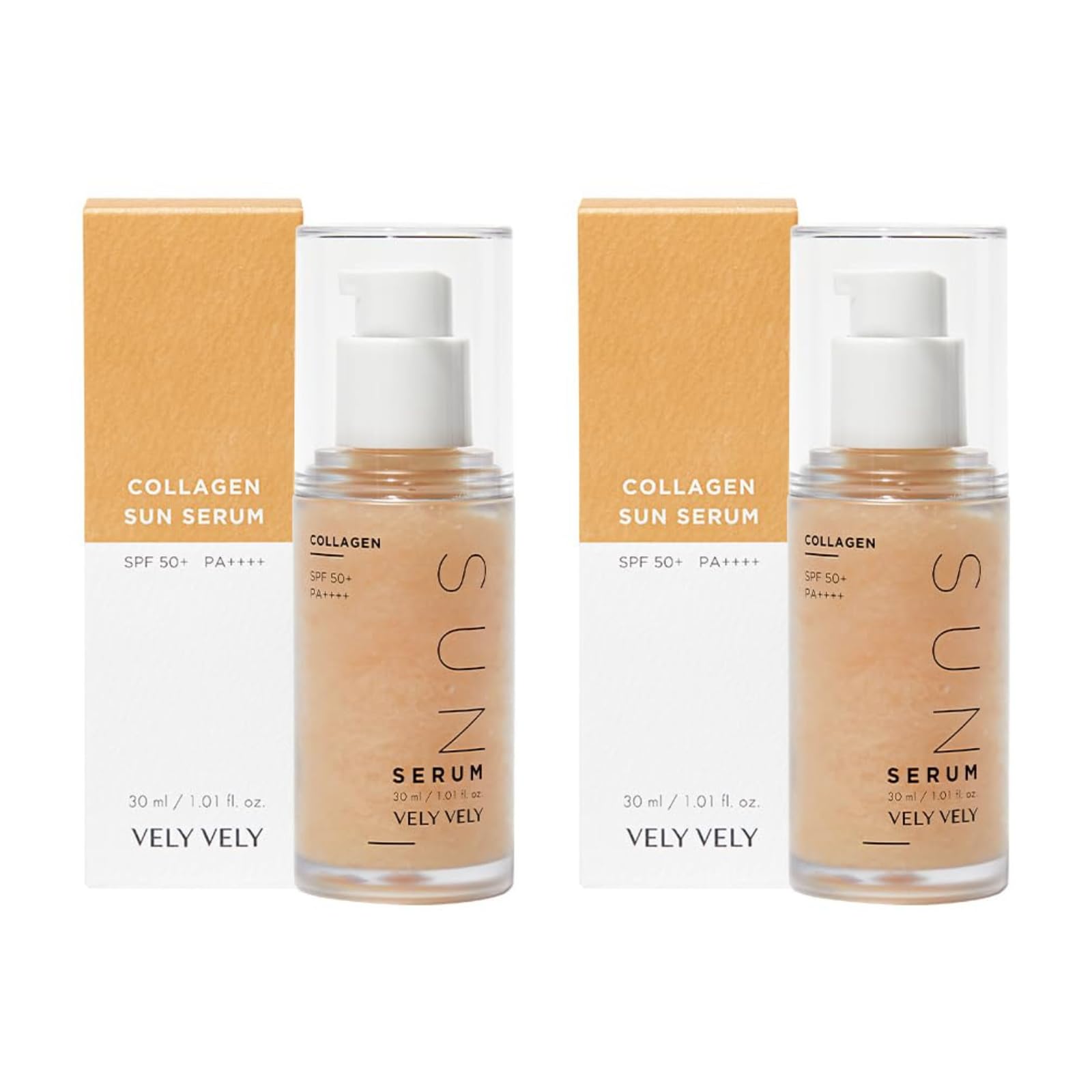 

VELYVELY VELY VELY Коллагеновая солнцезащитная сыворотка Корейская косметика Солнцезащитный крем Увлажняющий VELY VELY Солнцезащитный крем 30 мл Официальный] SPF50+ PA++++ (2)