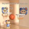 TEMI Kids Indoor Basketball Hoop & Ring Toss Set