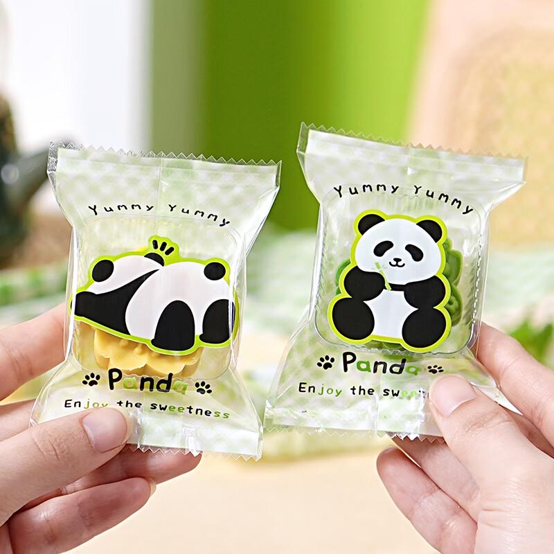 Panda Mung Bean Cake and Dessert Packaging Bags