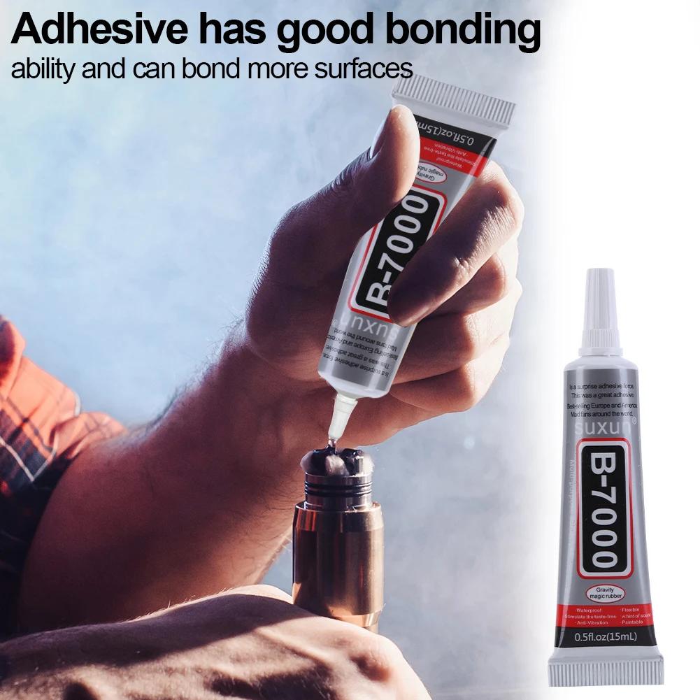 B7000 Clear Contact Super Glue 15/ 25/50/110ML DIY Glue Repair Adhesive With Precision Applicator Tip for Mobile Phone/Jewelry