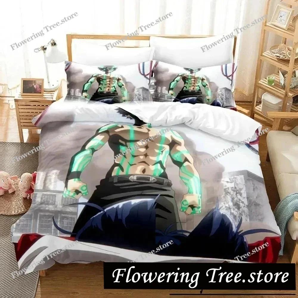 3D Print Anime Edens Zero Bedding Set Duvet Cover Bed Set Quilt Cover Pillowcase Comforter King Queen Size Boys Adult Bedding S