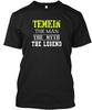 Temkin Man The Myth Legend T-Shirt Made In the USA Size S To 5XL