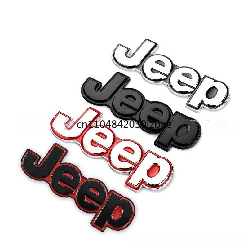Three Dimensional ABS Car RENEGADE Emblem Trunk Rear Sticker Decoration Decal Accessories For Jeep Renegade Grand Cherokee ALX1