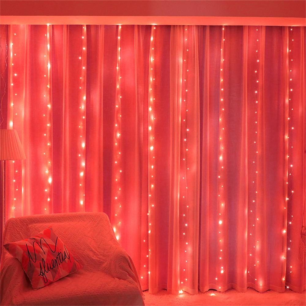 

Предложение Место проведения Занавес Гирлянда USB Вилка Рождественские Светодиодные Огни 8 Режимов Подвесное Освещение Праздник Новый Год Свадебное Украшение USB 3Mx1M 100LEDs