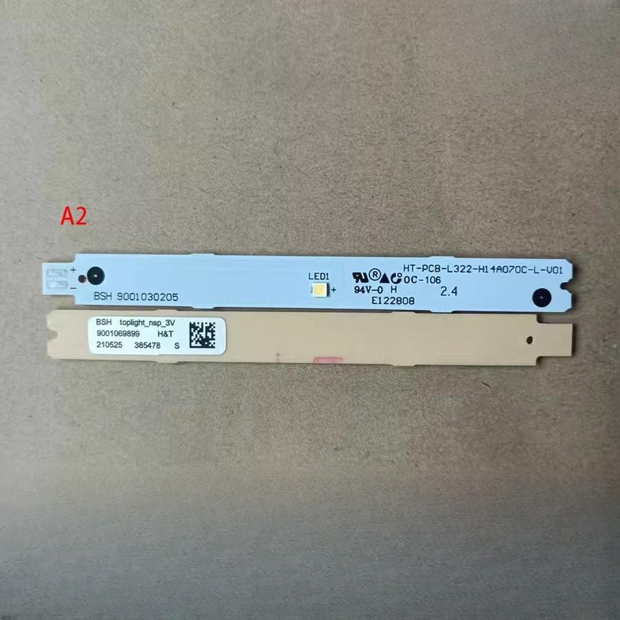 Refrigerator Freezer Accessories A1 A2 A3 A4 A5 A6 LED Light Srip Board For Siemens Bosch Refrigerator