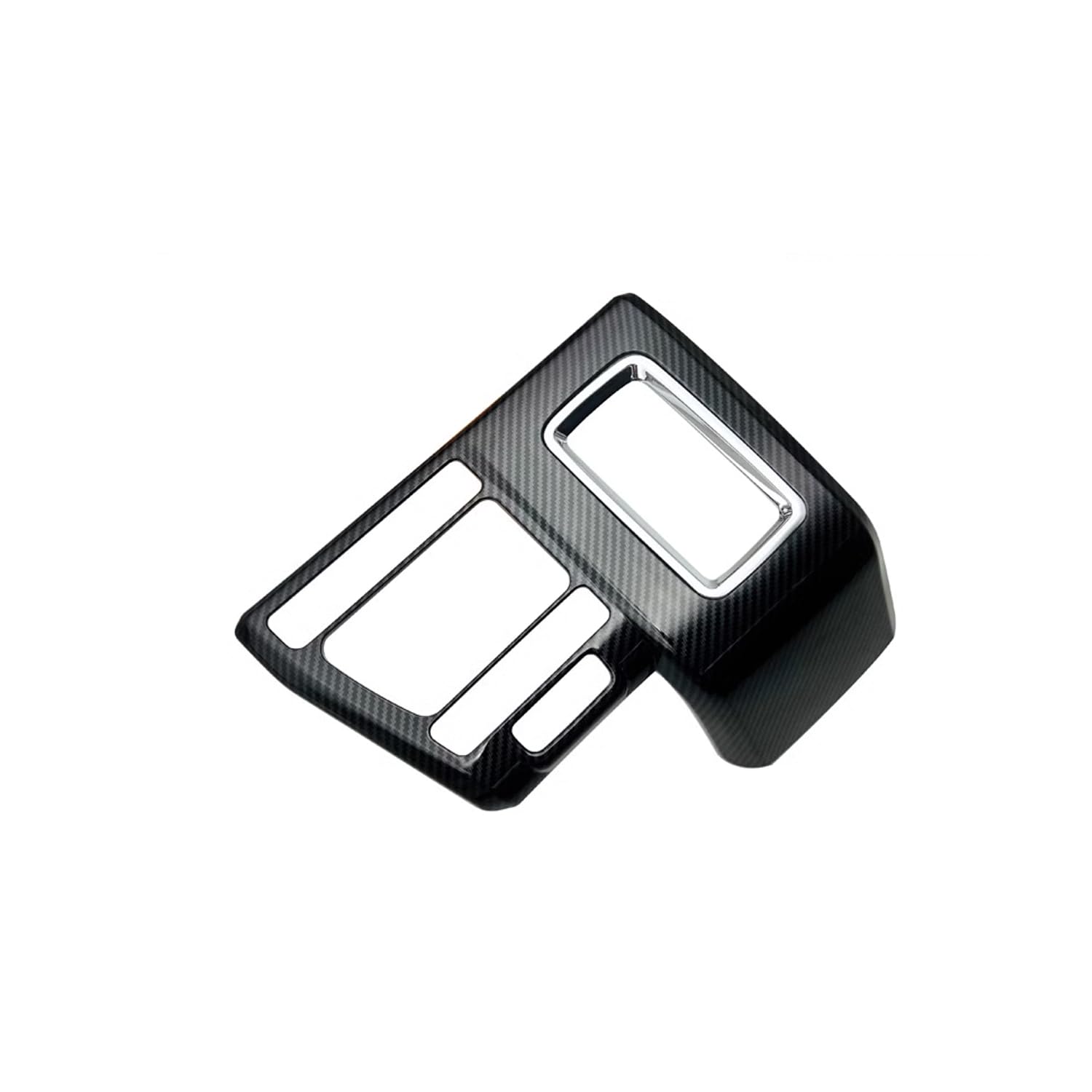 

Hyorabyn Carbon Fiber Shift Lever and Multimedia Button Cover, Center Console Scratch Protection Accessory for Daihatsu Hijet Cargo S700V/S710V