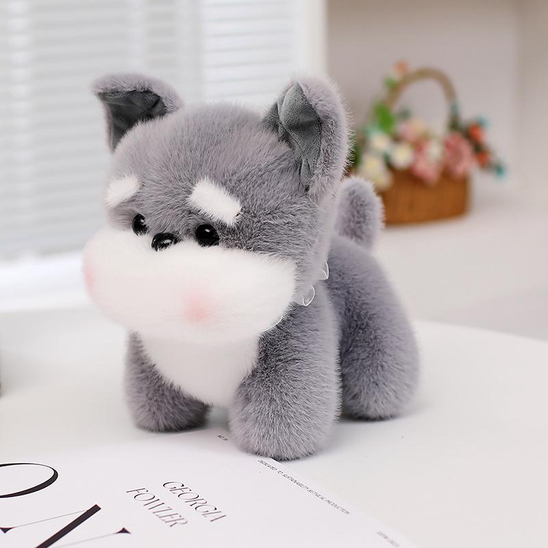 

Кавайные плюшевые игрушки в виде собак, мягкие животные, подушка-собака, детские игрушки, игрушка-компаньон для сна, кукла для детей, малышей, девочек, мальчиков, подарки на день рождения 20cm