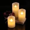 Wasin LED Candle Lights, Relaxing Party Candle Set (3 pieces), with Dedicated Remote Control