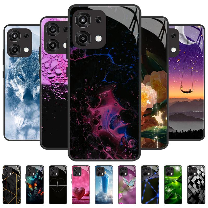Tempered Glass Case For OPPO F31 A6Pro 5G CPH2781 A 6 Pro 4G CPH2799 Phone Cover Fashion Camera Protection Fundas Shell Coque