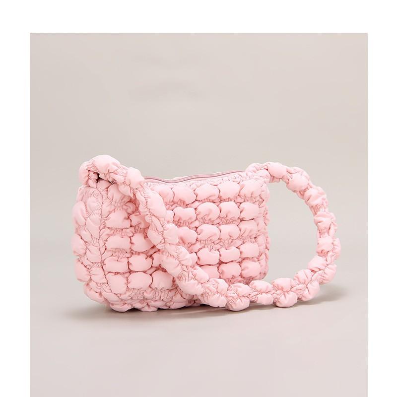 Fashionable High-texture Cloud Bag Women's 2025 New Casual One-shoulder Underarm Niche Design All-match Pleated