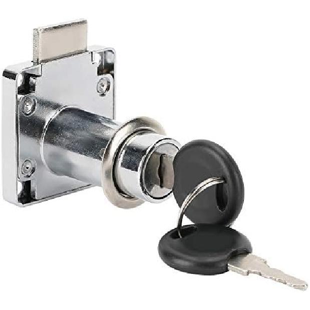 Lock Body,3-Pack Cylinder Cam Drawer Lock Desk Wardrobe Cabinet Locker Furniture Hardware Lock with 3 Keys