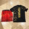 Top de Vară Boxer MMA Cușcă Octogonală Tricou cu Imprimeu İlia Topuria Set de Pantaloni Scurți Set Sportiv pentru Copii Antrenament Alergare Uscare Rapidă Set de Luptă