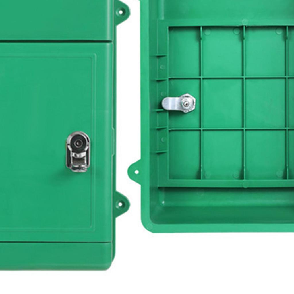 Wandmontage Briefkasten Postkasten Zeitungsbox Praktischer Briefkasten Abschließbarer Briefkasten für Schule Außen Gemeinschaft Straße Outdoor