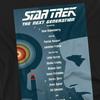 STAR TREK Unisex Adult The Next Generation Season 1 Episode 2 T-Shirt