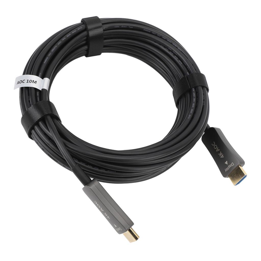 HD Multimedia Interface Fiber Optic Cable PVC 18Gbps UHD 4K 60Hz Lossless Transmission Optical