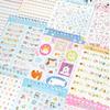 Decorative Sticker Book 63Sheets/Pad Water Resistant PET Sticker for Journal Notebook Planner Album Embellishments