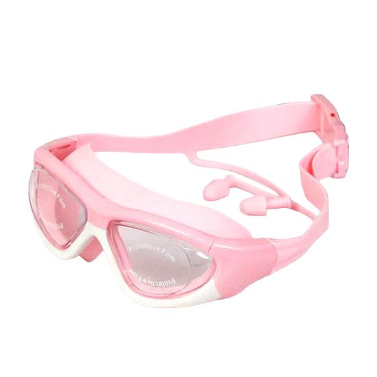 

Kids Swim Goggles with Earplugs Waterproof No Leakage Anti-Fog UV Protection Clear Lens Boys Girls Swimming Goggles