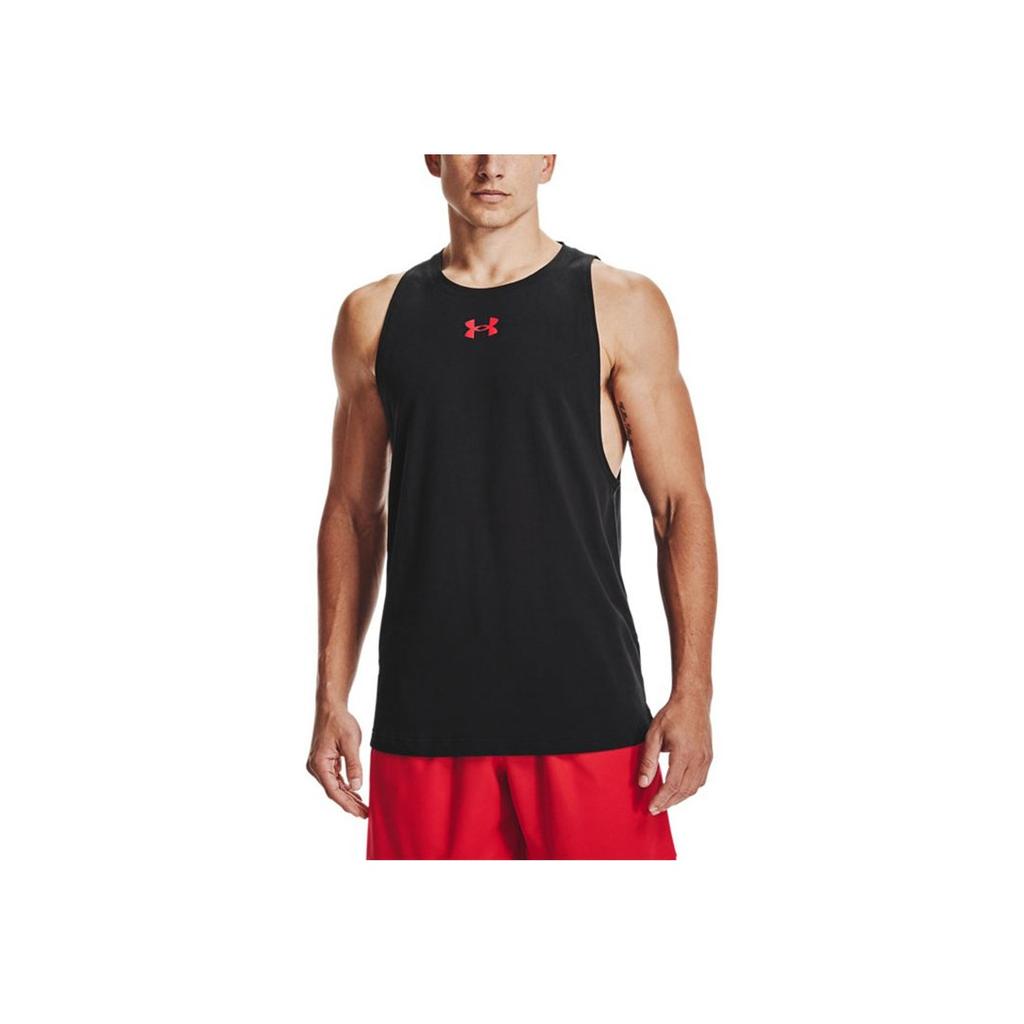 Under Armour Breathable Basketball Sports Tank Top Men Tops Black 1361901-001