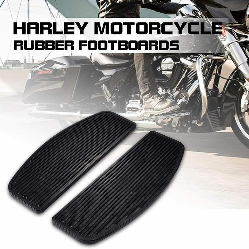 US Front Driver Footboards Floorboards For Harley Touring Softail Dyna Sportster