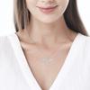 Elegant Zircon Dragonflies Pendant Necklace with Comfortable Fit Sturdy Alloy Charm Chain for Stylish Women Daily Use