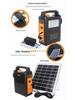 12V Solar Headlight with Phone Charging & Bluetooth MP3