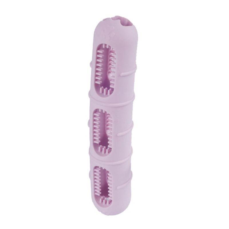 

Interactive Stick Pet Chew Toy For Dog Silicone Chewproof Design Support Teeth Hygiene Mental Stimulation Teeth Cleaning рожевий