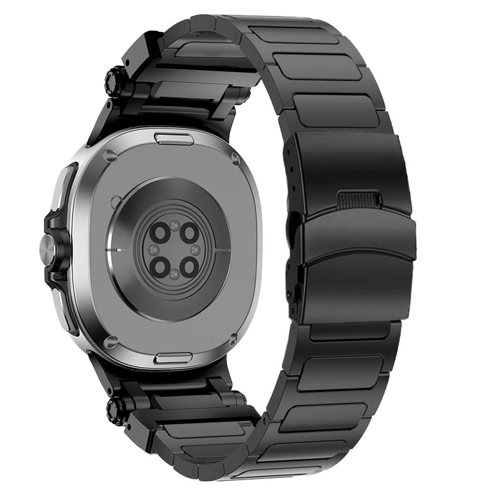 Men Titanium Band for Samsung Galaxy Watch 8 Classic 46mm Ultra 2025 47mm Luxury Metal Strap For GALAXY Watch 8 40/44mm Bracelet