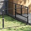 Vidaxl Kojec Dla Psa, Czarny, 8 M², Stalowy