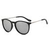 Adult Sunglasses Round Large Frame Ultra-light Classic Anti-slip Sun-resistant Clear Lens Anti-UV Women Men Unisex Sunglasses for Outdoor