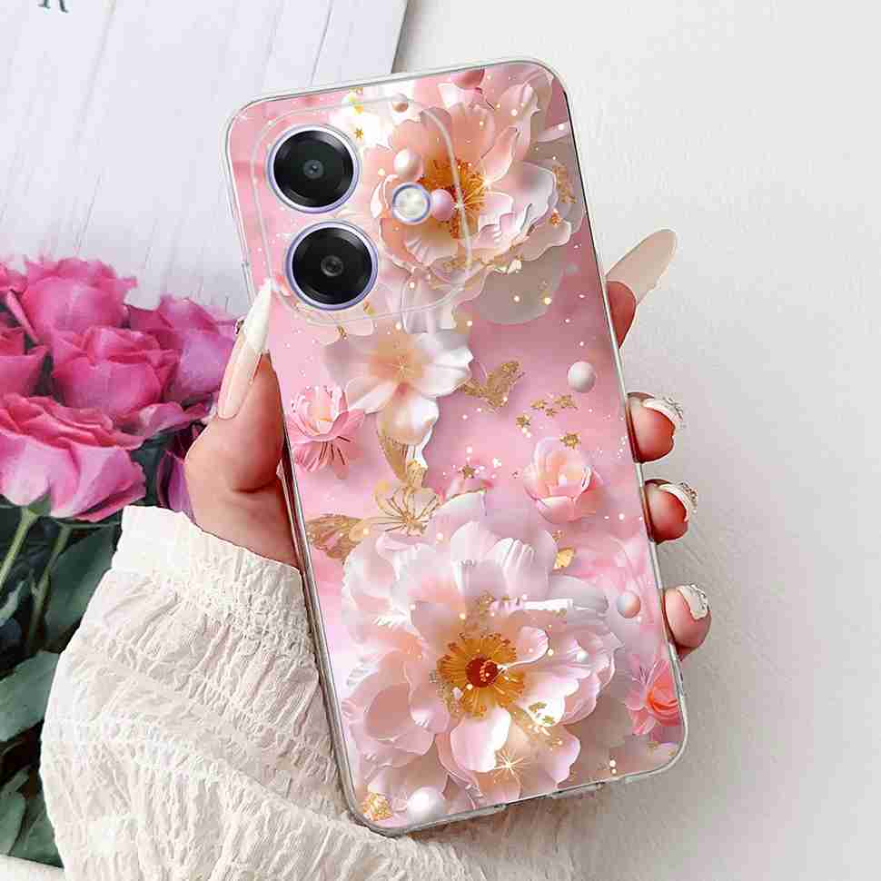 For Oppo A3 4G CPH2669 Funda Popular Painted Soft Silicone Phone Case For Oppo A3X A3 X 5G CPH2681 Back Cover Casing