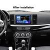 Android Central Control Screen with Wireless CarPlay for 2007-2012 Mitsubishi Lancer Models