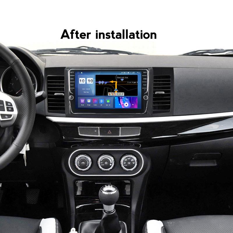 Android Central Control Screen with Wireless CarPlay for 2007-2012 Mitsubishi Lancer Models