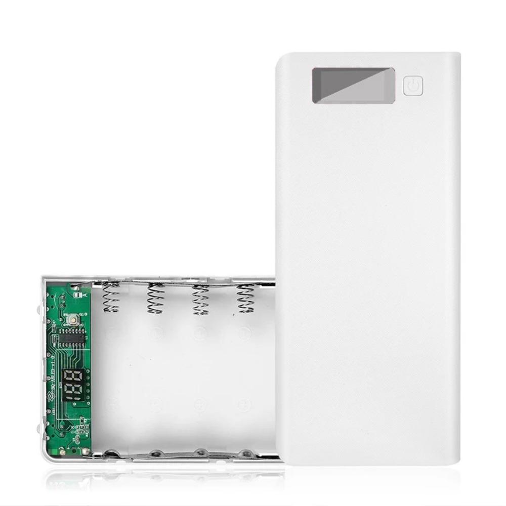 Cold Light Screen Battery Holder 8*18650 Charging Storage Case Mobile Phone Charger Shell Case