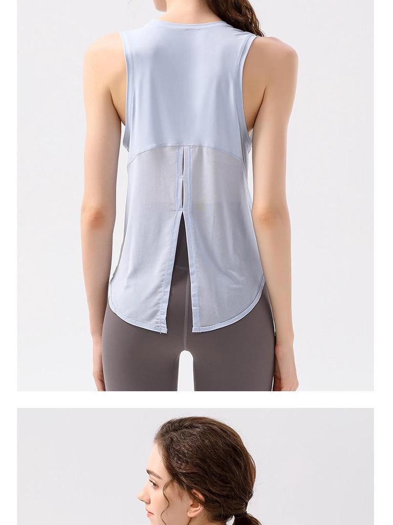 Women's Loose Fit Mesh Yoga Top - Breathable, Sweat-Wicking Sports Outerwear