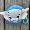 Cute Small Elephant Wallet Pendant Women Card Wallets Zipper Coin Pocket Card Bags Female Coin Purses Card Holder