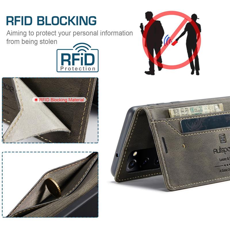 For Samsung Galaxy S20 FE Case Wallet Magnetic Card Flip Cover Galaxy S20 FE 5G Case Luxury Leather Phone Case Cover Stdnd