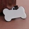 Cute Stainless Pet Name Dog Personalized ID Steel Blank Bone Tags