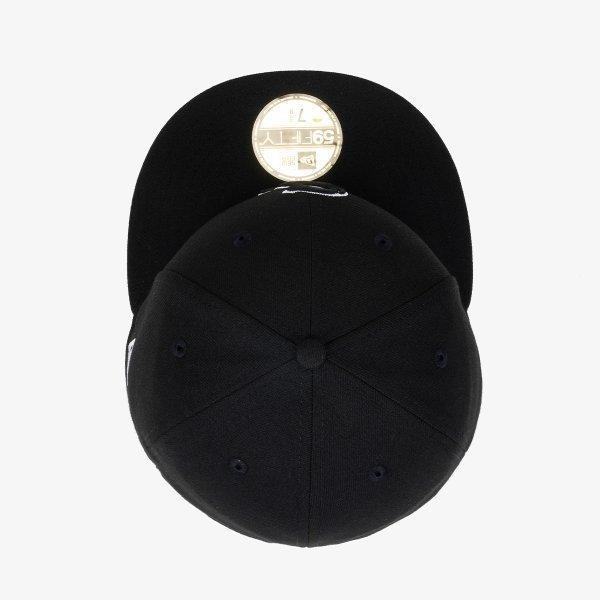New Era Chicago White Sox Basic Outline Fitted Cap Black 11941974