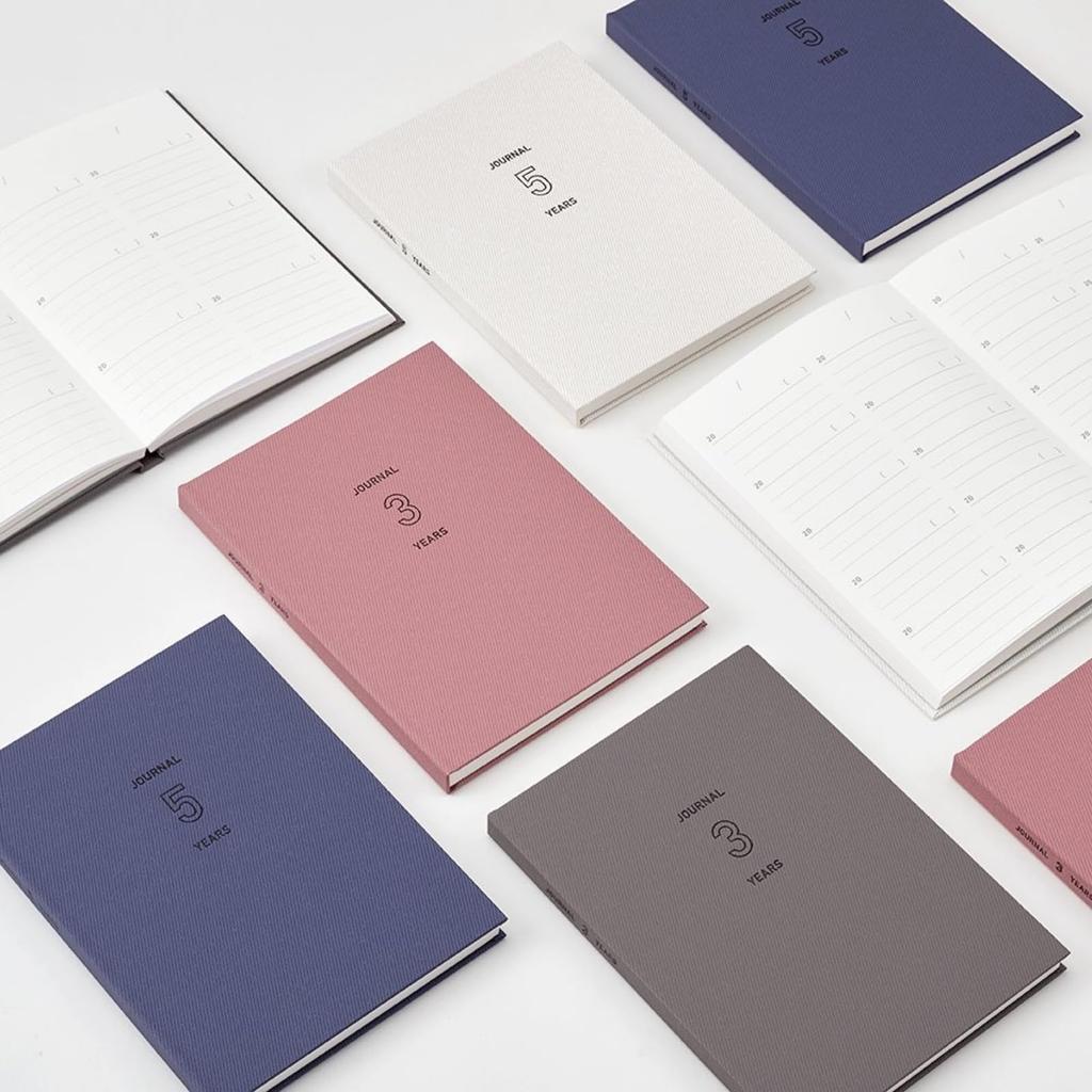 Daigo Easy Journal B6 Pink of R2336 3-Year Diary, Size, [Set 2]