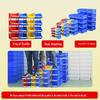 Thickened Modular Plastic Storage Box for Hardware & Electronic Components with Slanted Opening