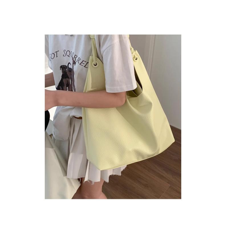 Tooxika Casual Tote Bag High-end Women's Bag New Simple Underarm Bag Soft Surface Versatile Shoulder Bag