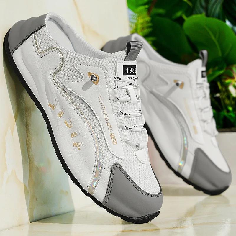 Fashion Men Half Slippers Summer Fashion Comfortable Trend Versatile Mesh Breathable Leisure Sandals Casual Shoes Large Size 39-48