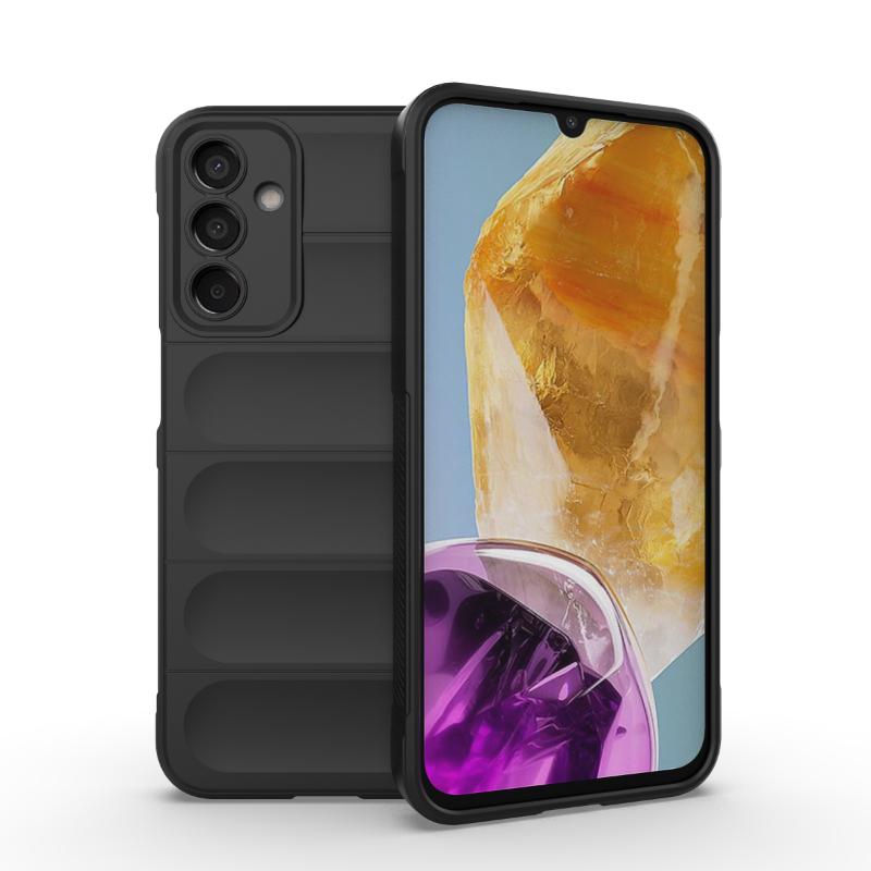For Samsung Galaxy M55 M15 F15 5G Back Cover Phone Case Soft Liquid Silicone Anti-fall Shockproof Protect Funda Coque