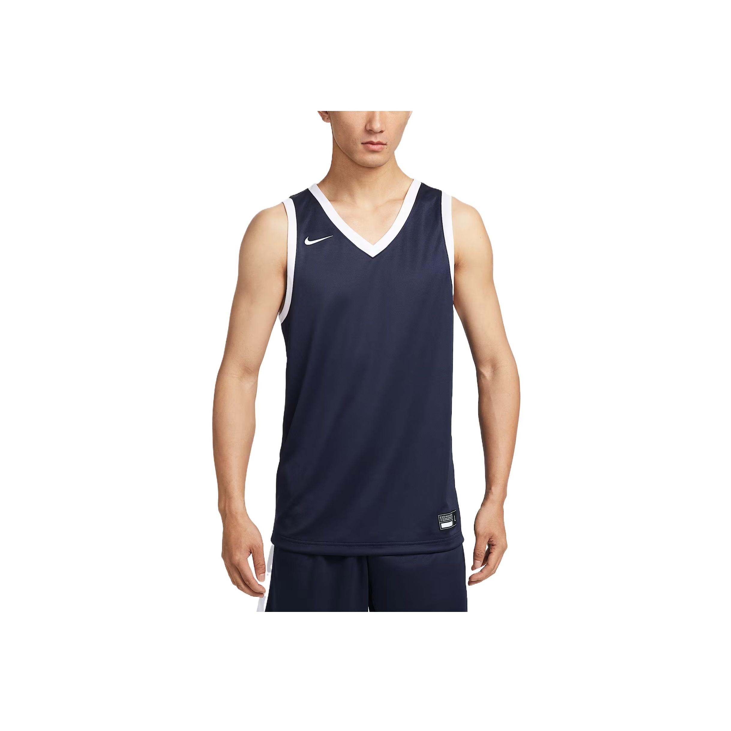 

Nike Dri-Fit Crossover Fashion Comfortable Versatile Soft Breathable Basketball Vest Men Tops Obsidian IB8638-451 S