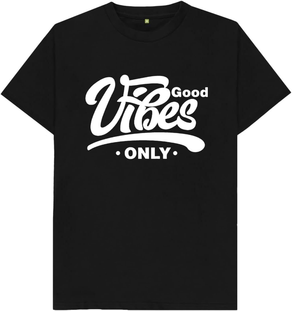 Good Vibes Only Kids Womens Mens T Shirt 3XL