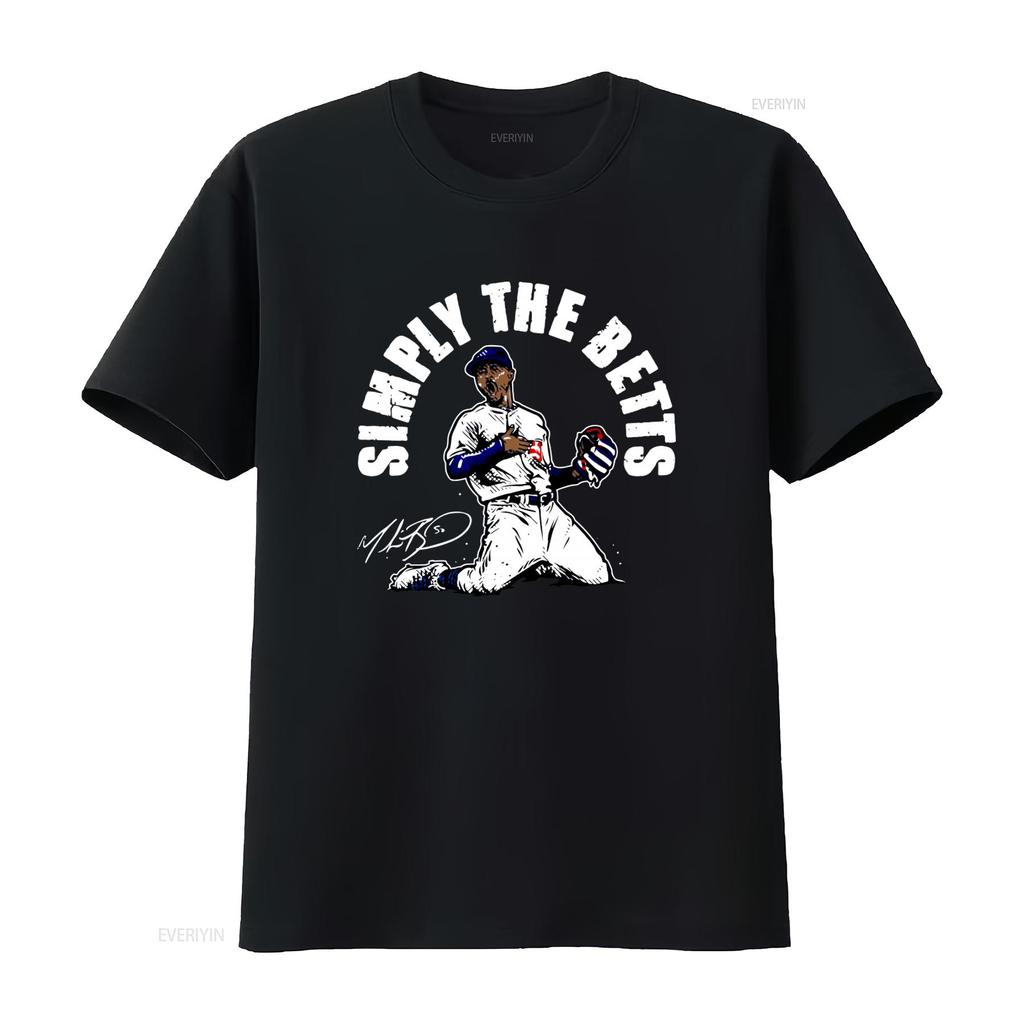Mookie Betts Simply The Signature Baseball Player T Shirt A8CT Vintage Washed Slightly Unisex Soft Stretched Comfortable