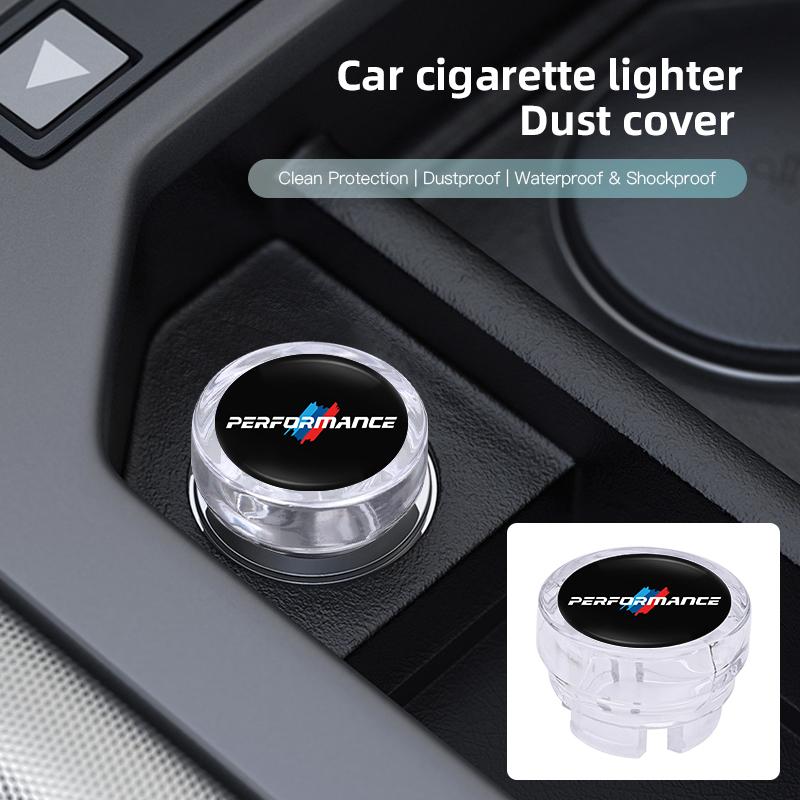 Car Cigarette Lighter Cover DustProof Decoration Cap For BMW Series i3 i4 G07 G06 G05 G02 G01 F48 F39 G42 G30 G20 G26 F01 F02