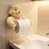 Cartoon Puppy Design Napkin Rack with Non-Slip Surface Easy Installation Tissue Storage Rack Decorative